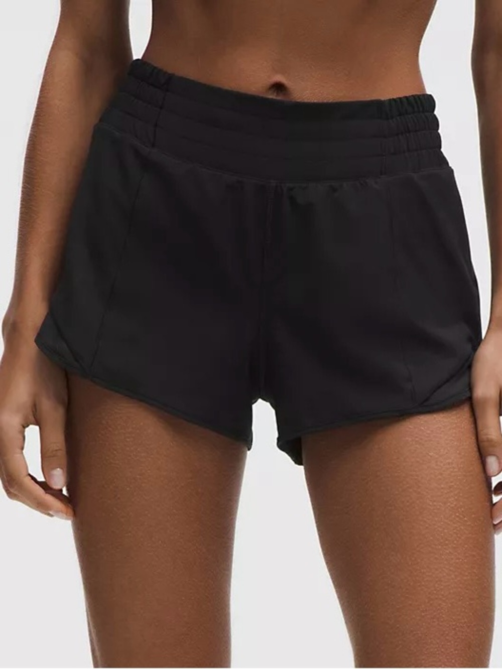 Target All in Motion Black Mid-Rise Running Shorts Size M
